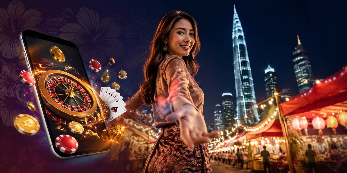 Pengguna Malaysia menggunakan aplikasi squeen668 di Kuala Lumpur